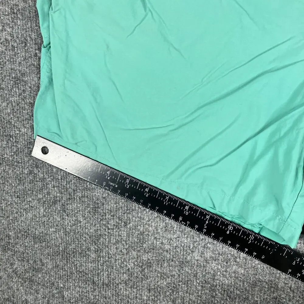 Columbia Swim Trunks Mens Size L Green Mesh Lined Quick Dry‎ Outdoor Lightweight